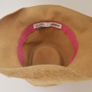 Accessories - Vintage Frank Olive Magnin tan felt fur fedora hat Accessories - Vintage Frank Olive Magnin tan felt fur fedora hat